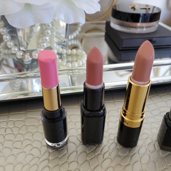 Bundle MakeUpForEver Rough Artist Revlon Nude Fury Sleek Pink Sheglam Lipsticks - Picture 5 of 8